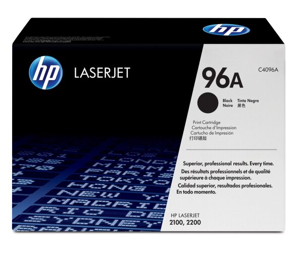 HP Toner Black LJ2100 LJ2200 • C4096A