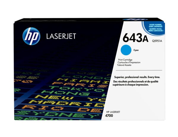 HP Toner Cyan Color 4700 • Q5951A