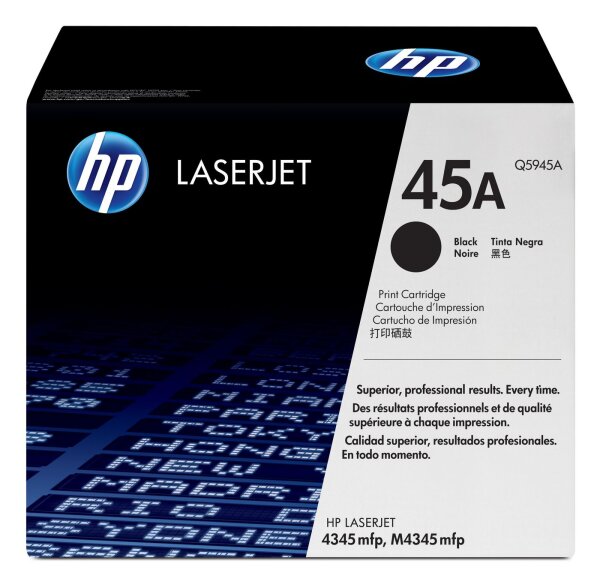 HP Toner Black LJ 4345 • Q5945A