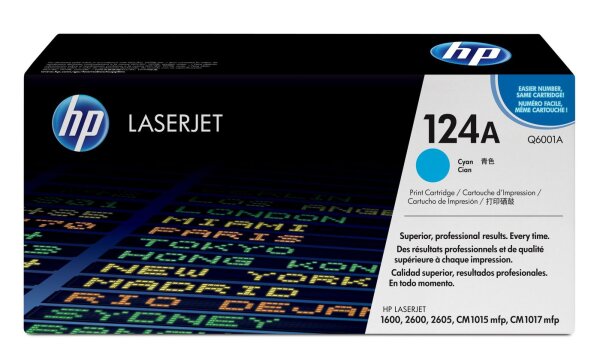 HP Toner Cyan • Q6001A
