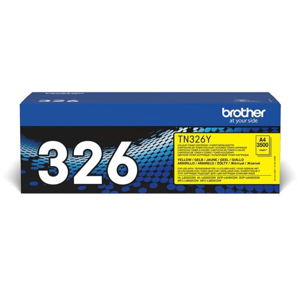 Brother Toner Yellow Pages: 3.500  • TN-326Y