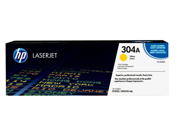 HP Toner Yellow • CC532A