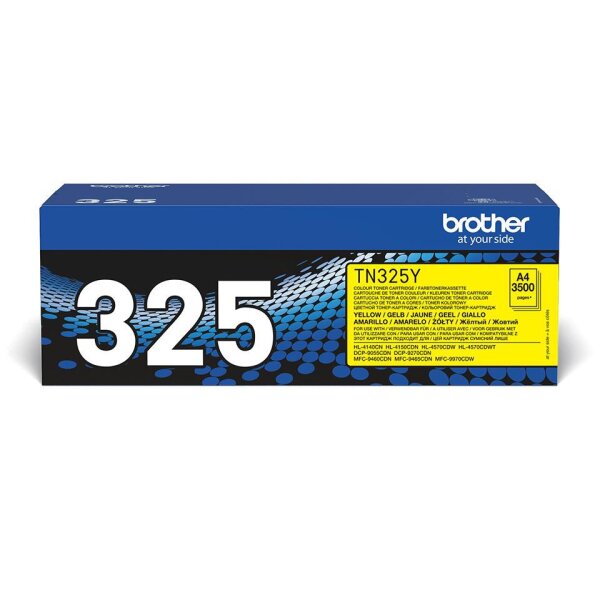 Brother Toner Yellow High Cap. Pages  • TN-325Y