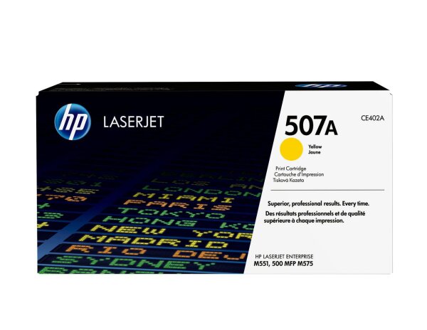HP Yellow Toner Cartridge • CE402-67901