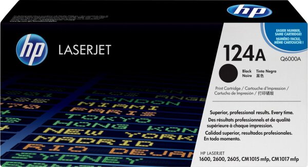 HP Toner Black • Q6000A