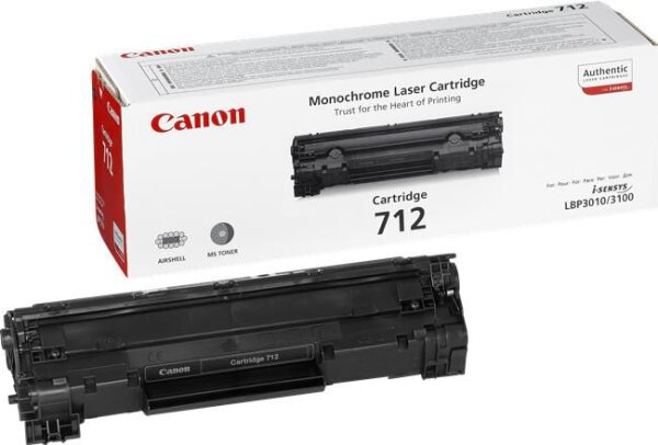 Canon Toner Black CRG 712 • 1870B002