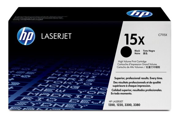 HP Toner Black • C7115X