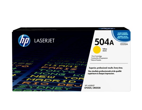 HP Toner Yellow • CE252A