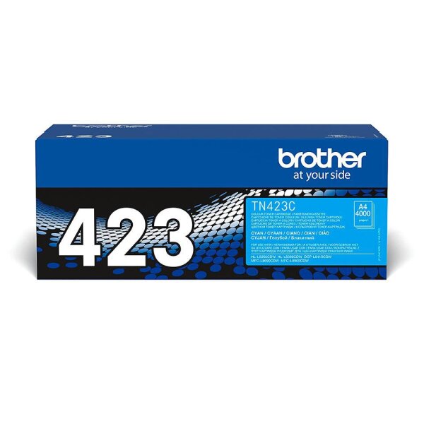 Brother Toner, Cyaen Pages 4.000 • TN-423C