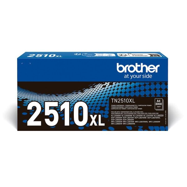 Brother High yield black toner  • TN2510XL