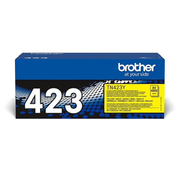 Brother Toner, Yellow Pages 4.000 • TN-423Y