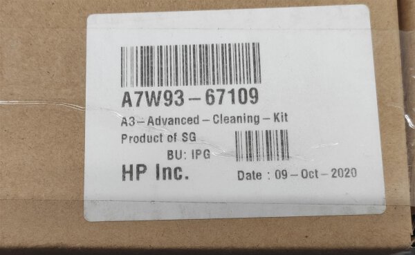 HP PageWide Color P77740  A3 Advanced Cleaning Kit • A7W93-67109