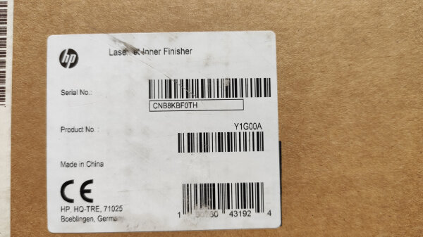 HP Color LaserJet E77822/E72525  Interner Finisher • Y1G00A