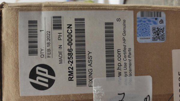 HP LaserJet Pro M501/M528  Fuser Assy• RM2-2586-000CN