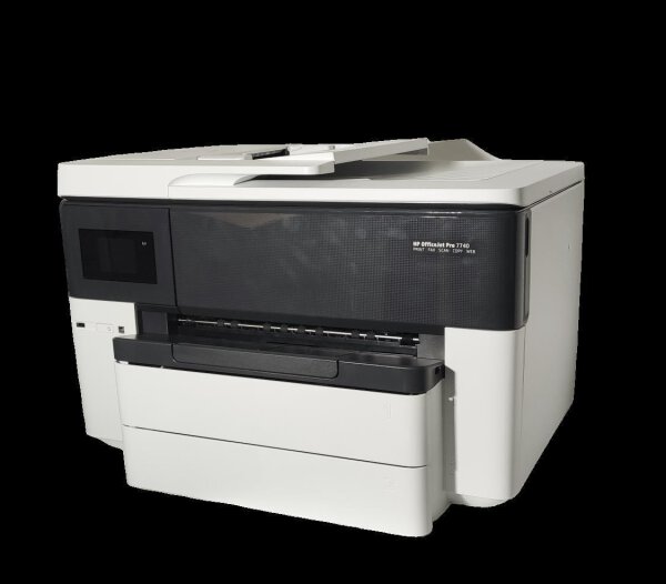 HP Office Jet Pro 7740 Mulifunktionsdrucker • 500 Seiten gedruckt • ohne Druckkopf , ohne Patronen