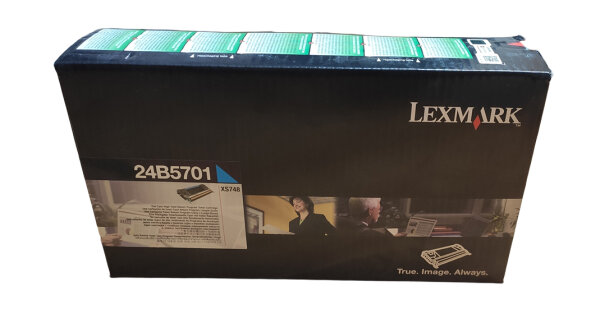 Lexmark Original XS748 Toner • 24B5701 • Cyan • XS748