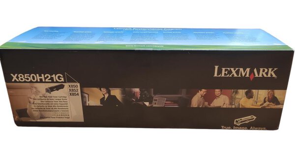 Lexmark Original Toner X850H21G • Black • X850/X852/X854