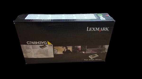 Lexmark Original C748 Toner •  C748H3YG • Yellow • C748