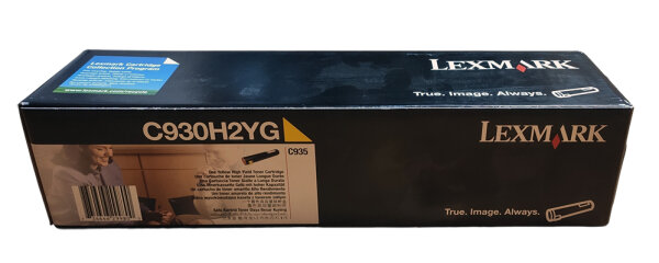 Lexmark Original C935 Toner • C930H2YG • Yellow • C935