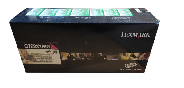 Lexmark Original Toner • C782X1MG • Magenta • C782/X782