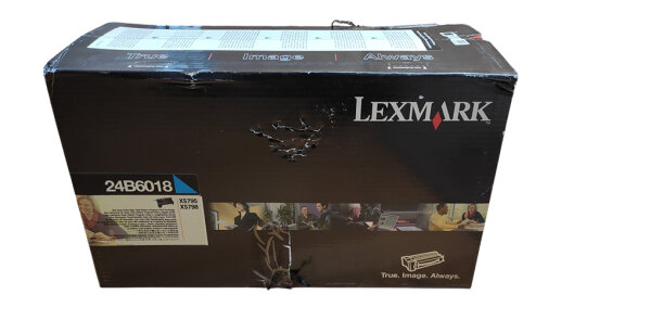 Lexmark Original Toner• 24B6018 • Cyan • XS795/XS798