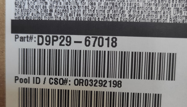 HP 550 Blatt Papierfach für HP M402, M426 •D9P29-67018