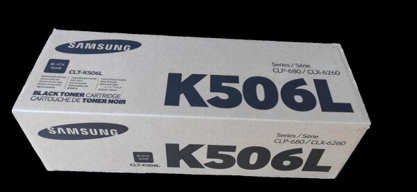 Original Samsung Toner CLT-K506L / ELS • CLX-6260 / CLP-680