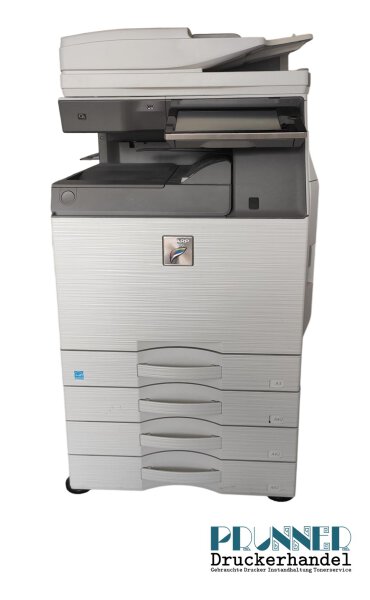 Sharp MX-3070 • A3-Farb-Multifunktionsdrucker • Duplex • Lan• Wlan • 57.500 Seiten