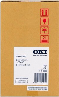 Okidata C-3400 Fuser Unit 220v • 43377003