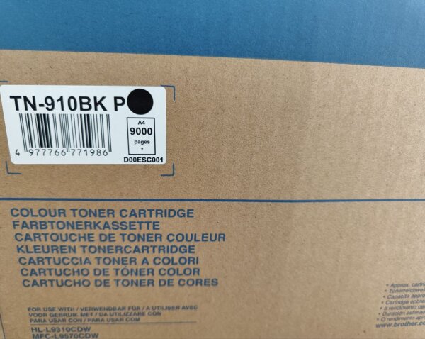 Brother Toner black Contract HL-L9310CDW/L9570CDW • TN910BKP • TN-910BK