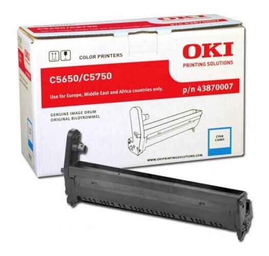 OKI Drum Unit Cyan • 43870007