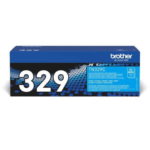 Brother Toner Cyan Pages: 6.000 Extra  • TN-329C
