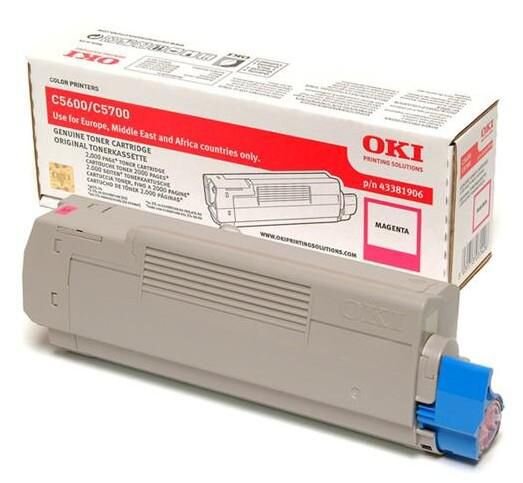 OKI Toner Magenta • 43381906